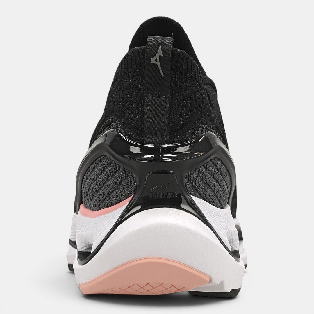 Tênis de Corrida Feminino Wave Endeavor 3 Preto com Rosa Preto 6