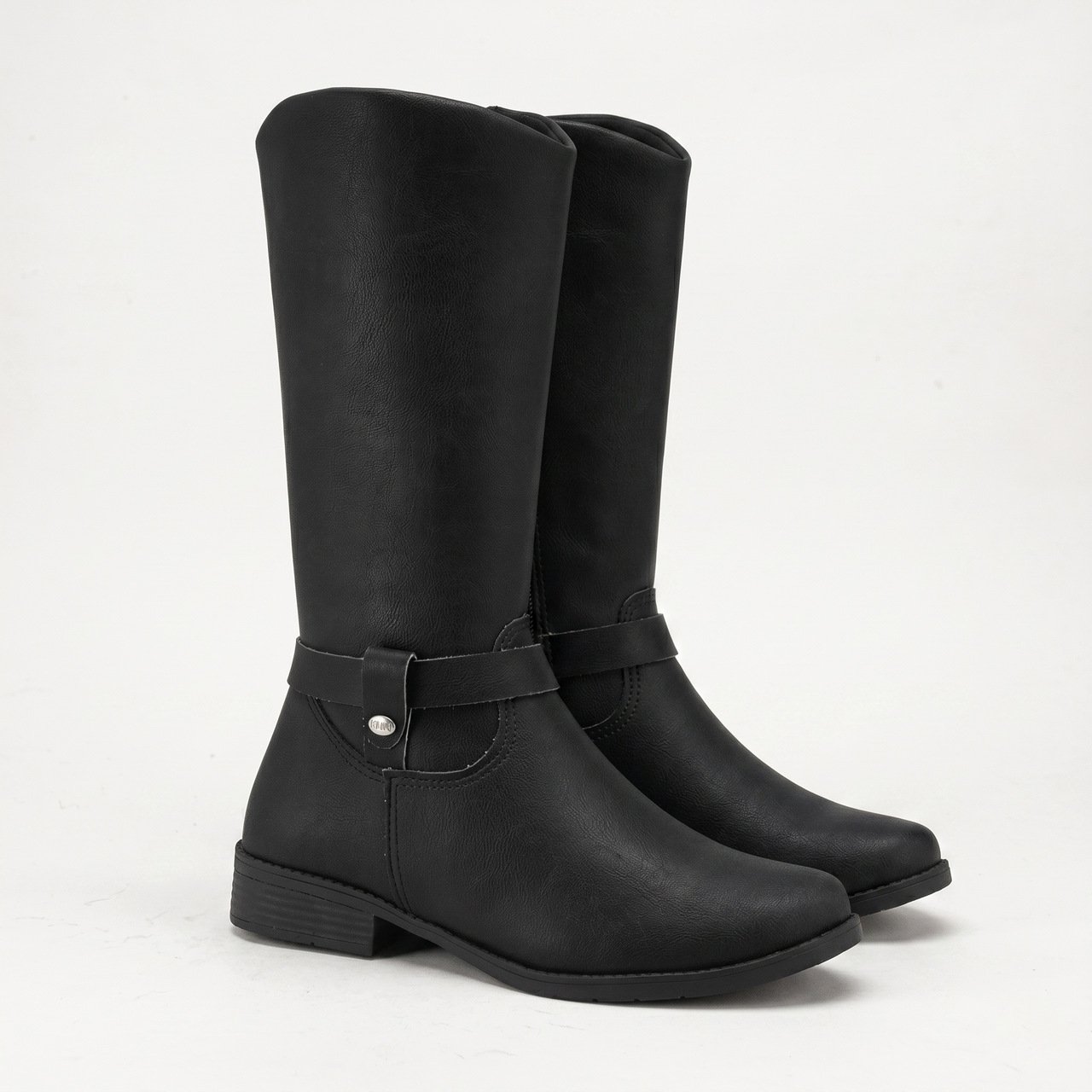 Bota Klin Atena Montaria Infantil Preta Preto 3