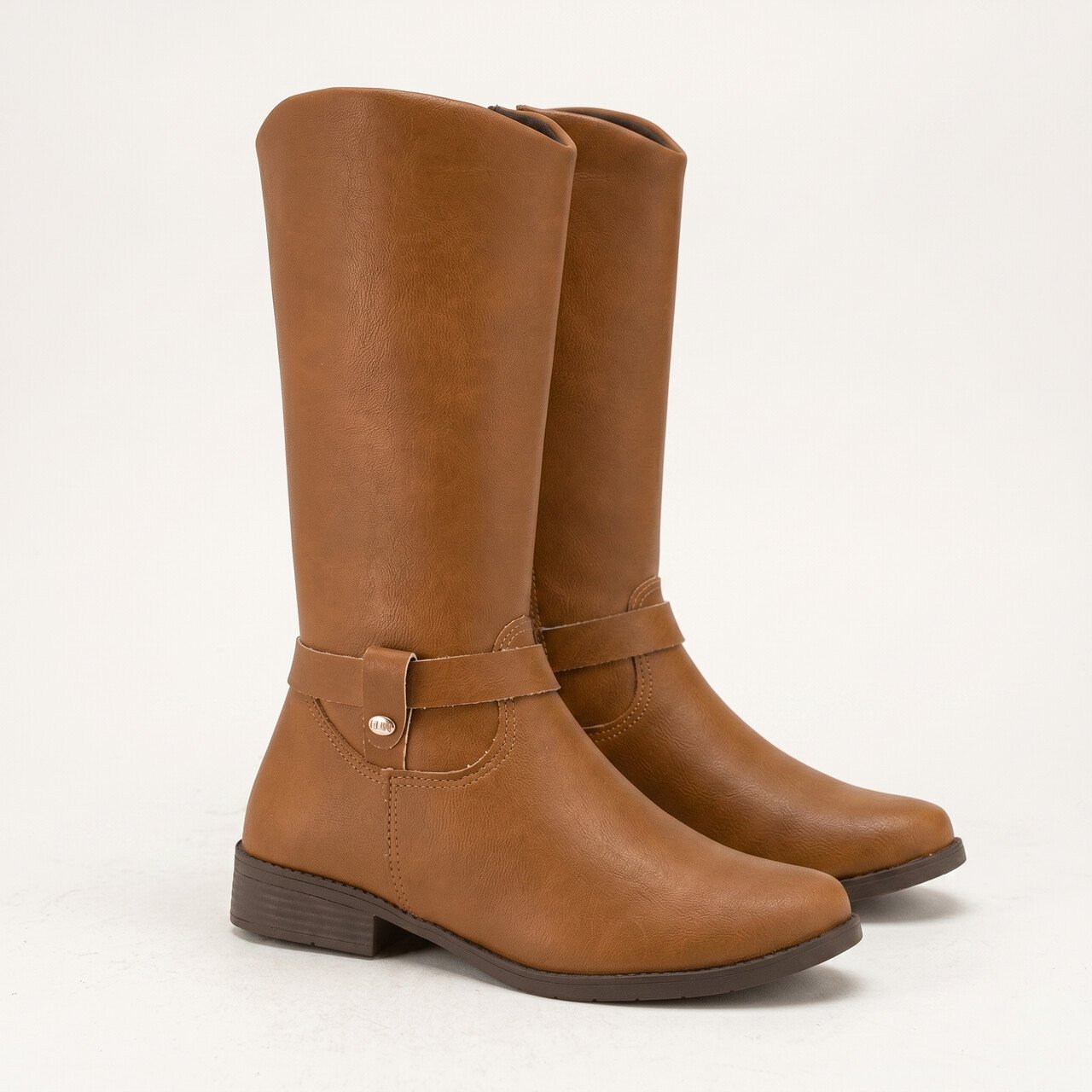 Bota Klin Atena Montaria Infantil Caramelo Marrom 3