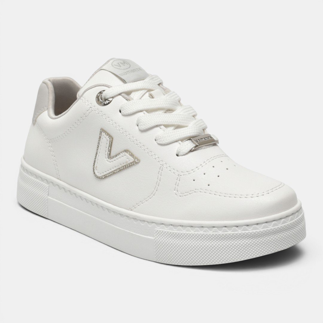 Tênis Casual Via Marte Feminino Branco Branco 2