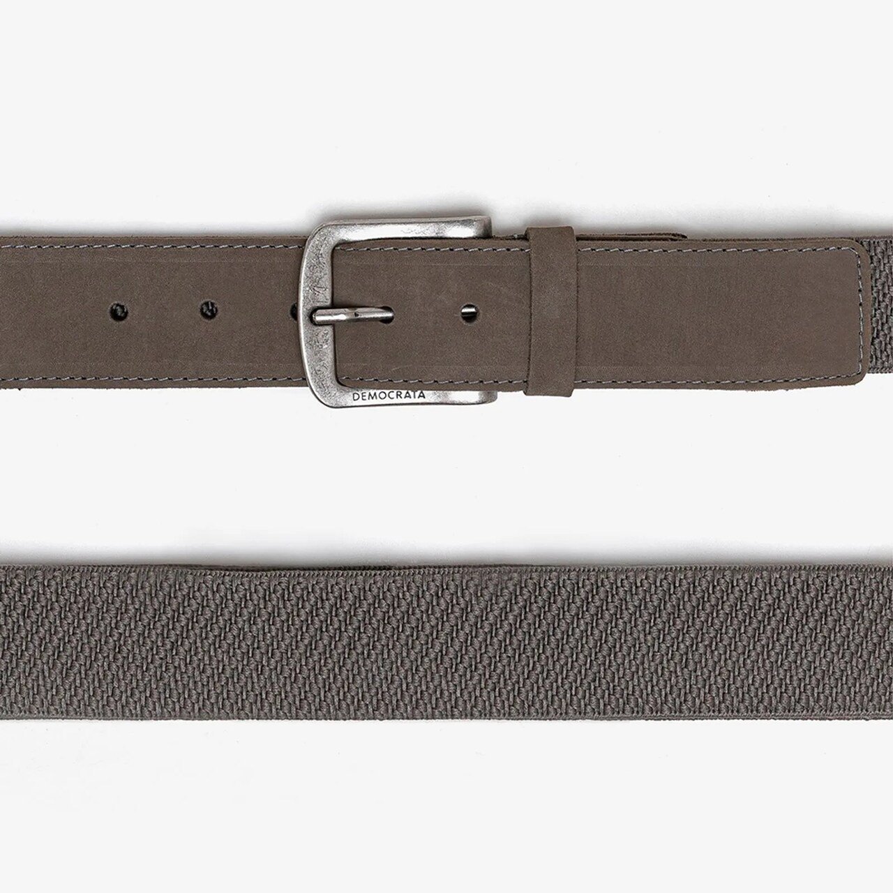 Cinto Largo Denim Democrata Marrom Marrom 3