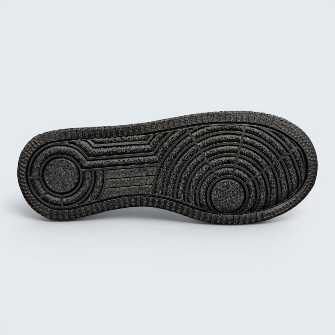 Tênis Rio Sul Casual Feminino Preto com Branco Preto 5