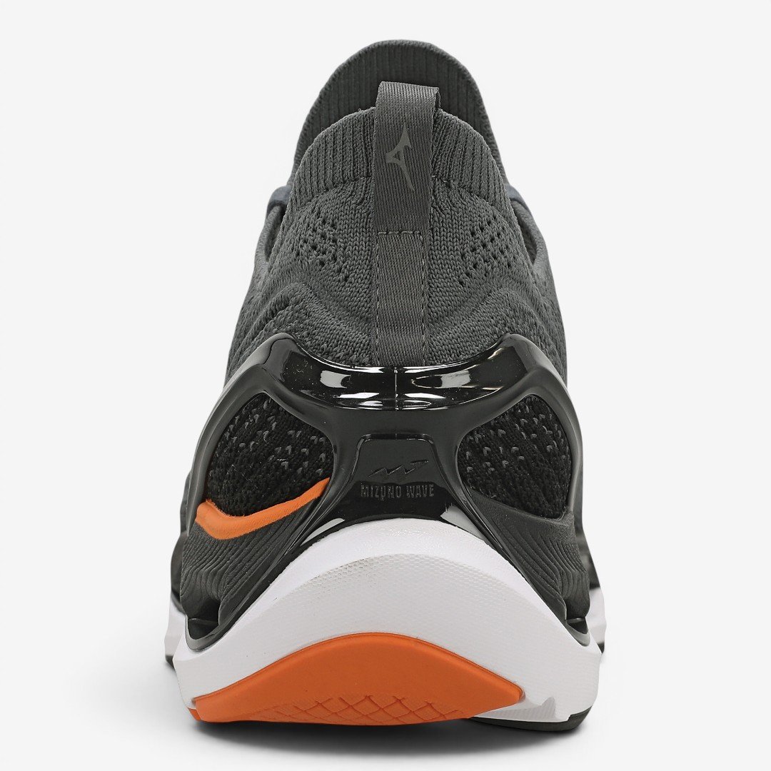 Tênis de Corrida Masculino Wave Endeavor 3 Cinza com Laranja Cinza 6