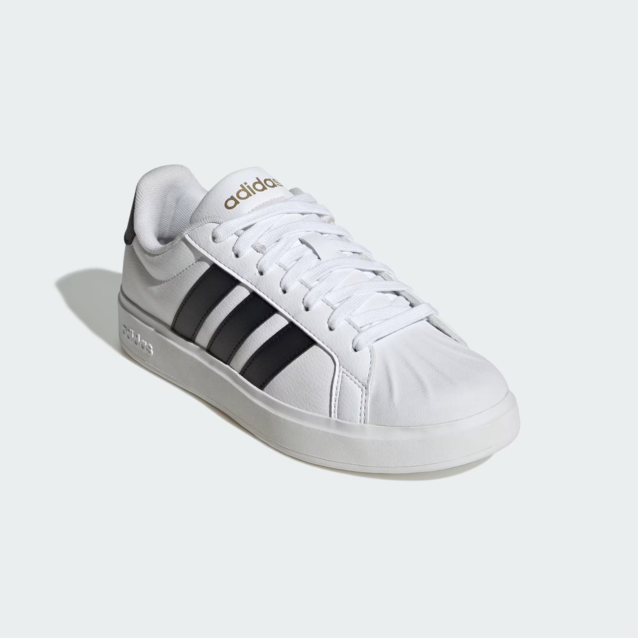 Tênis Adidas Streettalk Feminino Branco com Preto Branco/Preto 2