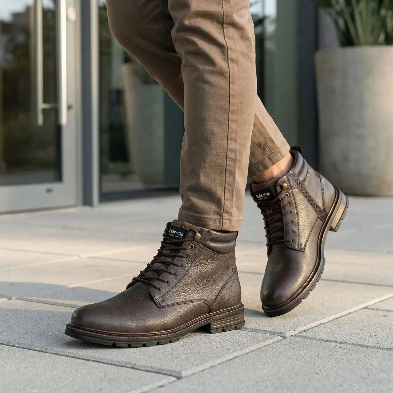 Bota Ferracini Masculina Columbia Chocolate Marrom 2