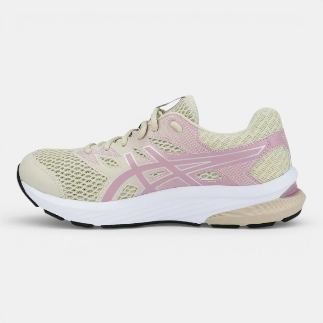 Tênis Asics GEL-Shogun ST Feminino Bege com Rosa Bege 3