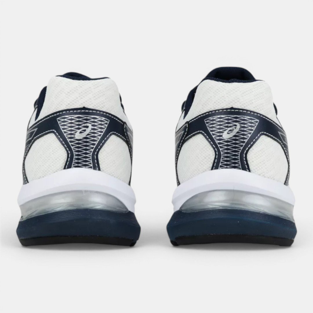 Tênis Asics Gel-Shogun ST Masculino Branco com Azul Marinho Branco/Azul Marinho 6