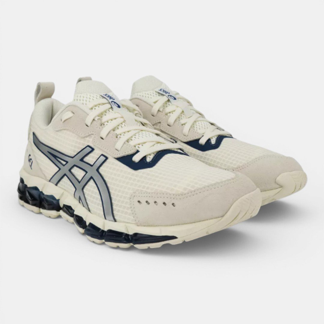Tênis Asics Gel-Quantum 360 CTW Masculino Off White com Azul Creme/Azul 2