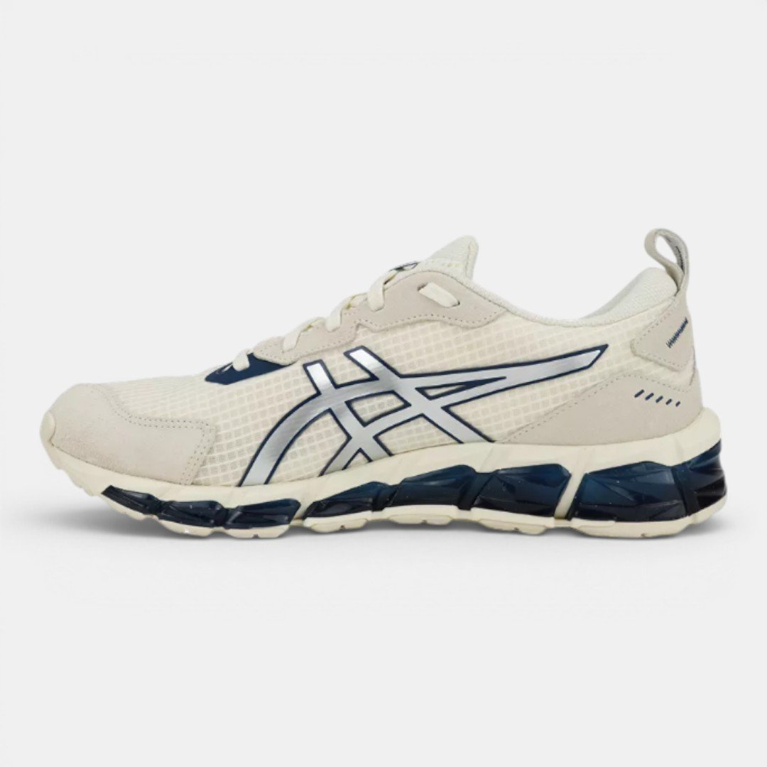 Tênis Asics Gel-Quantum 360 CTW Masculino Off White com Azul Creme/Azul 3