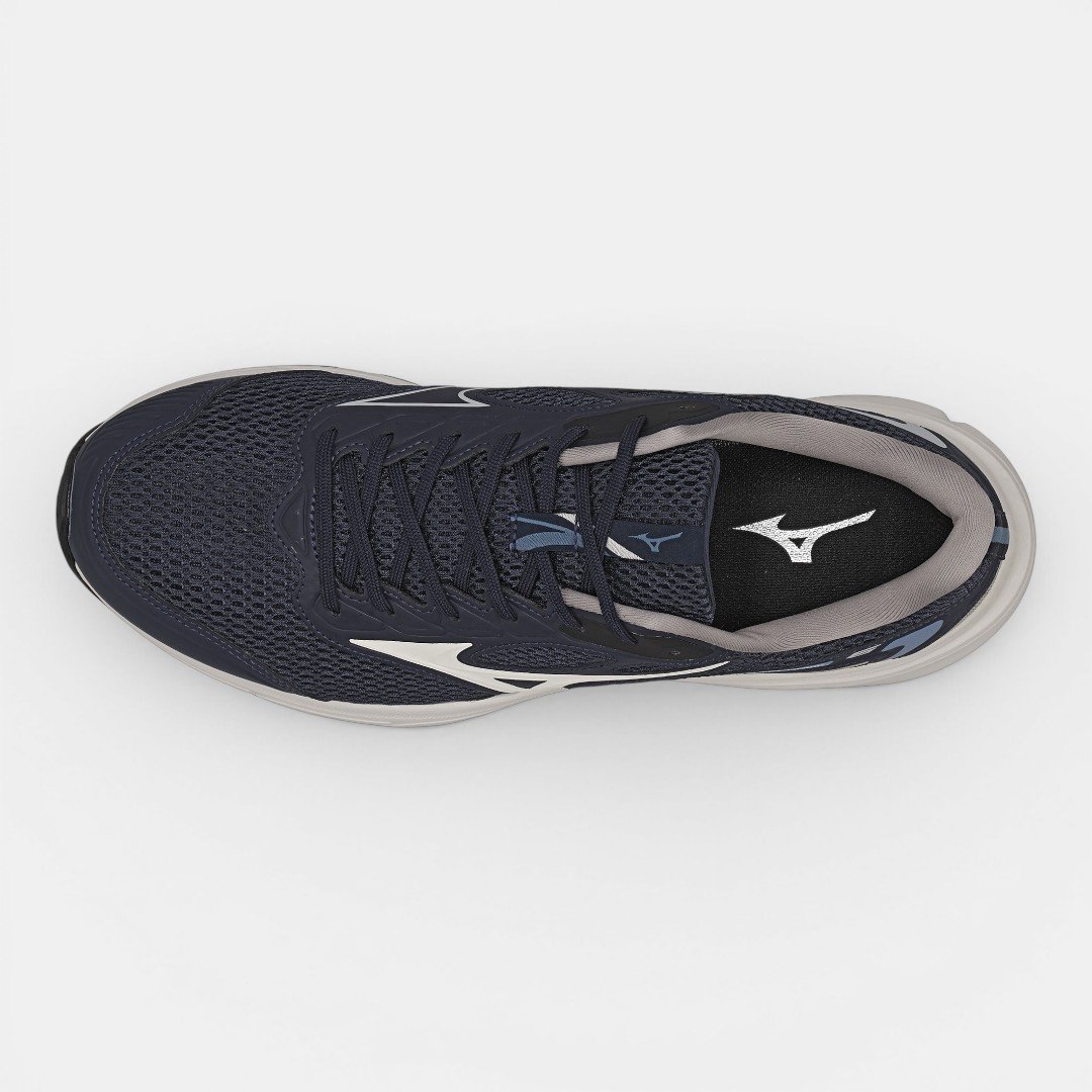 Tênis de Corrida Masculino Mizuno Hawk 6 Azul Marinho Azul Marinho 5