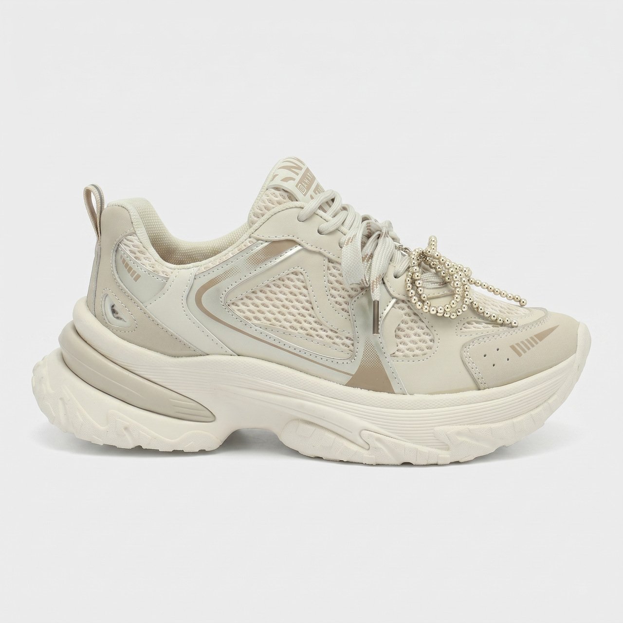 Tênis Ramarim Casual Feminino Bege