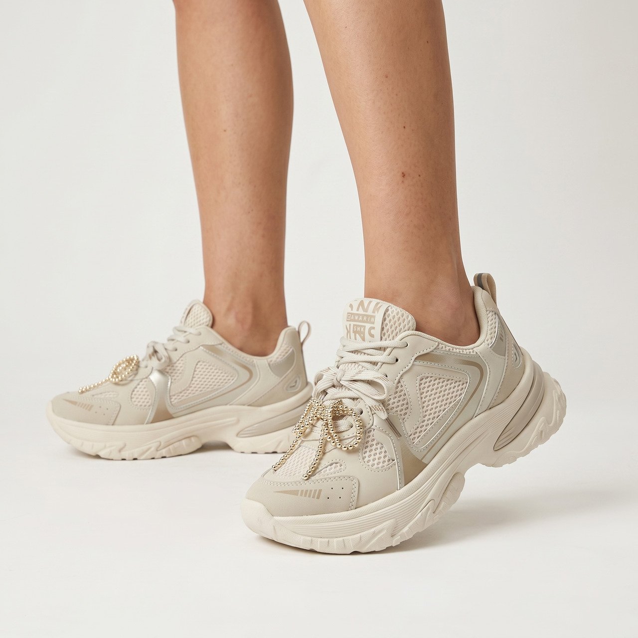 Tênis Ramarim Casual Feminino Bege Bege 2