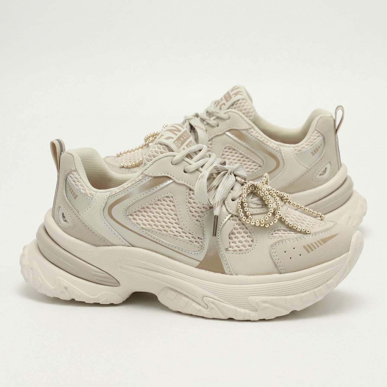 Tênis Ramarim Casual Feminino Bege Bege 3