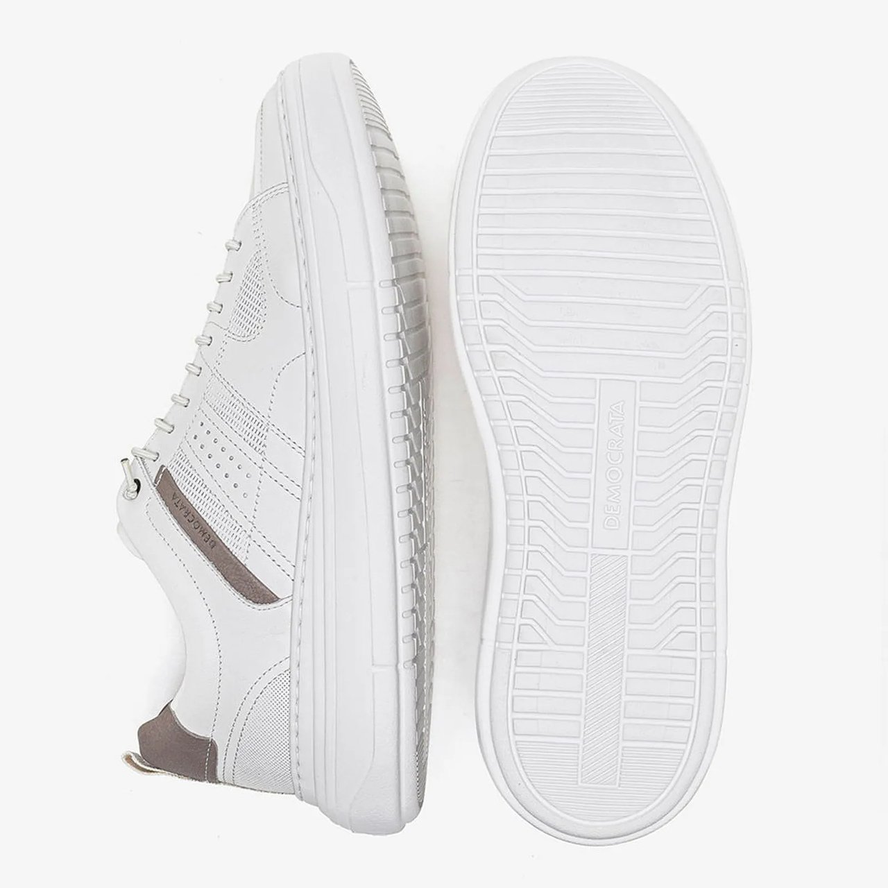 Tênis Democrata Joe Ultra Light Off White Branco 4
