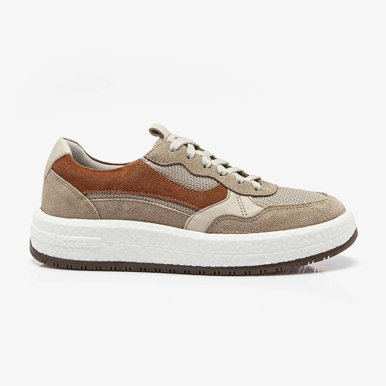 Tênis Democrata Feminino Drake Pulse Bege