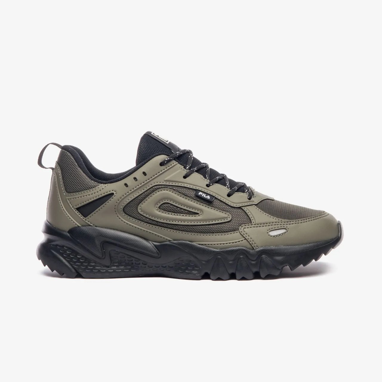 Tênis Fila Venture Tracer Lite Masculino Verde Oliva com Preto