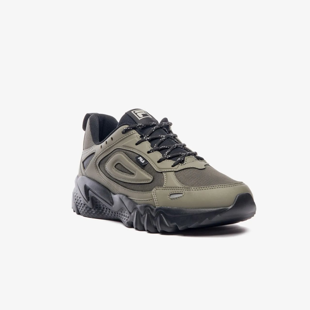 Tênis Fila Venture Tracer Lite Masculino Verde Oliva com Preto Verde Oliva 2
