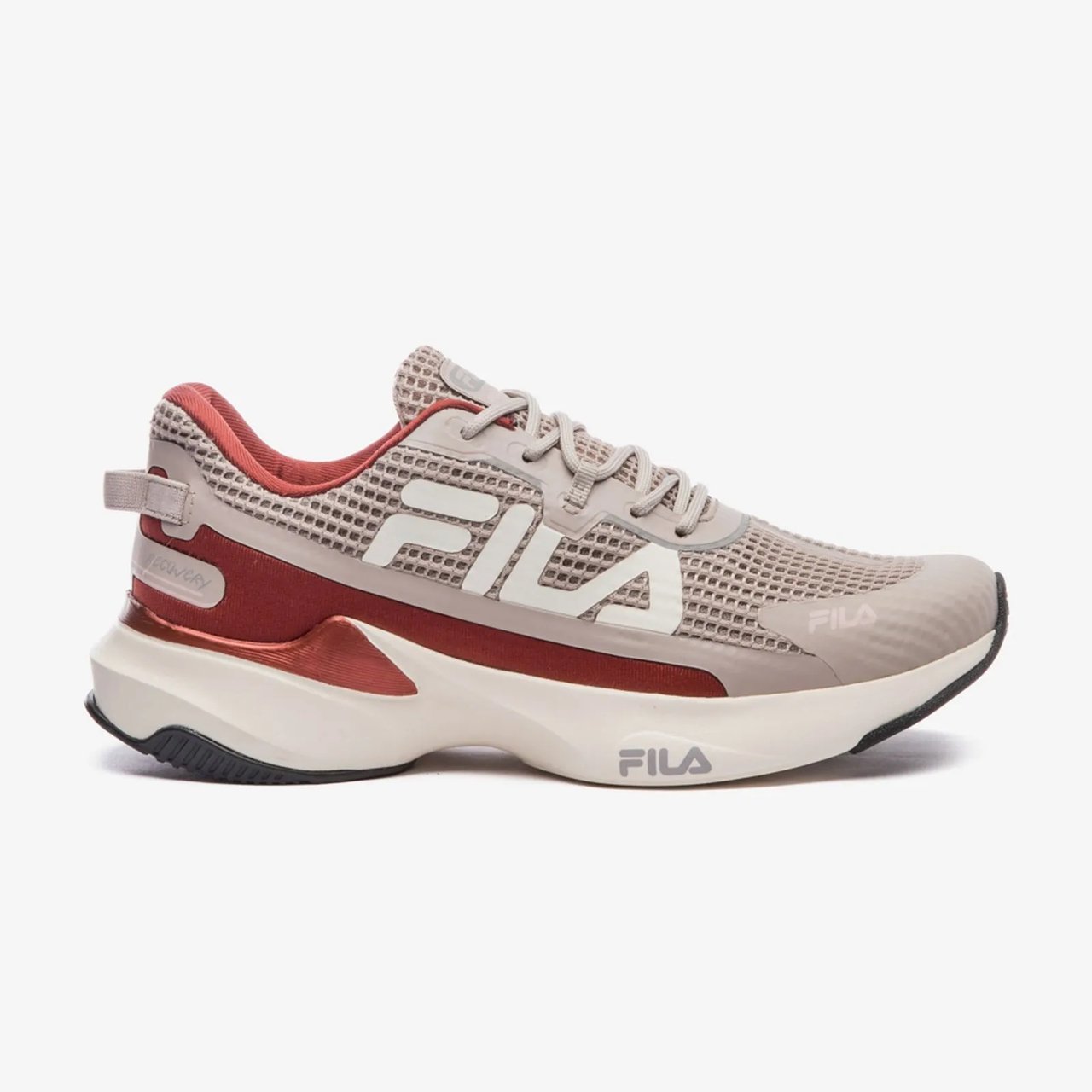 Tênis Fila Recovery Feminino Castanho