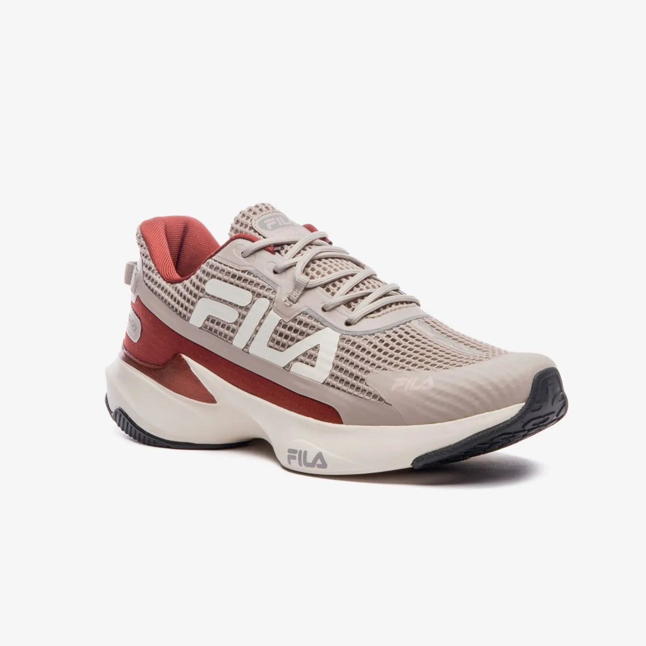 Tênis Fila Recovery Feminino Castanho Bege 2