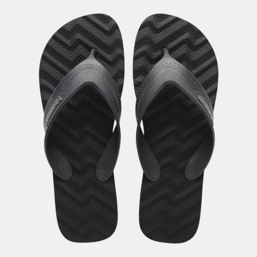 Chinelo Havaianas Track Waves Preto