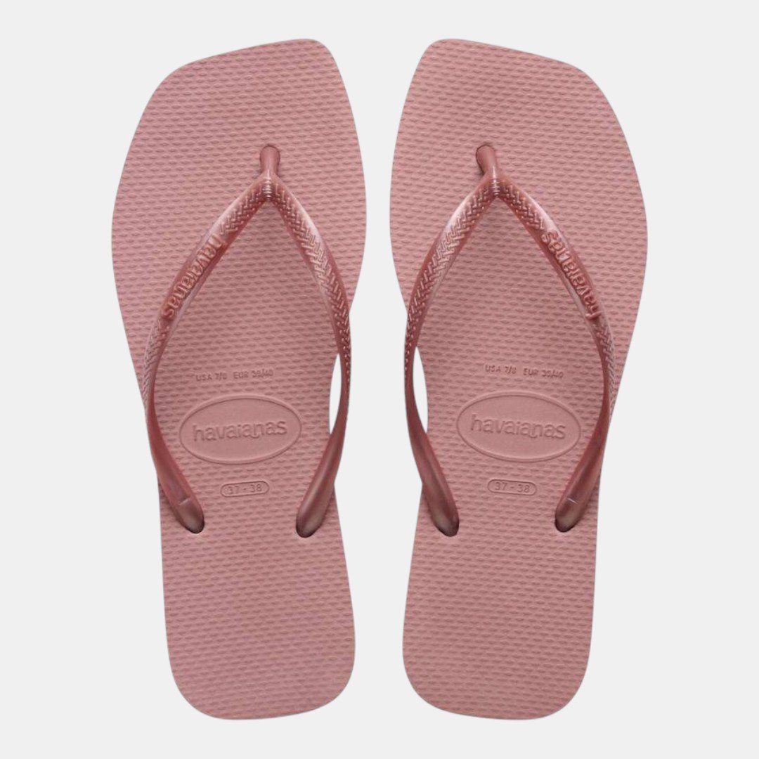 Chinelo Havaianas Slim Square Argila Roxa