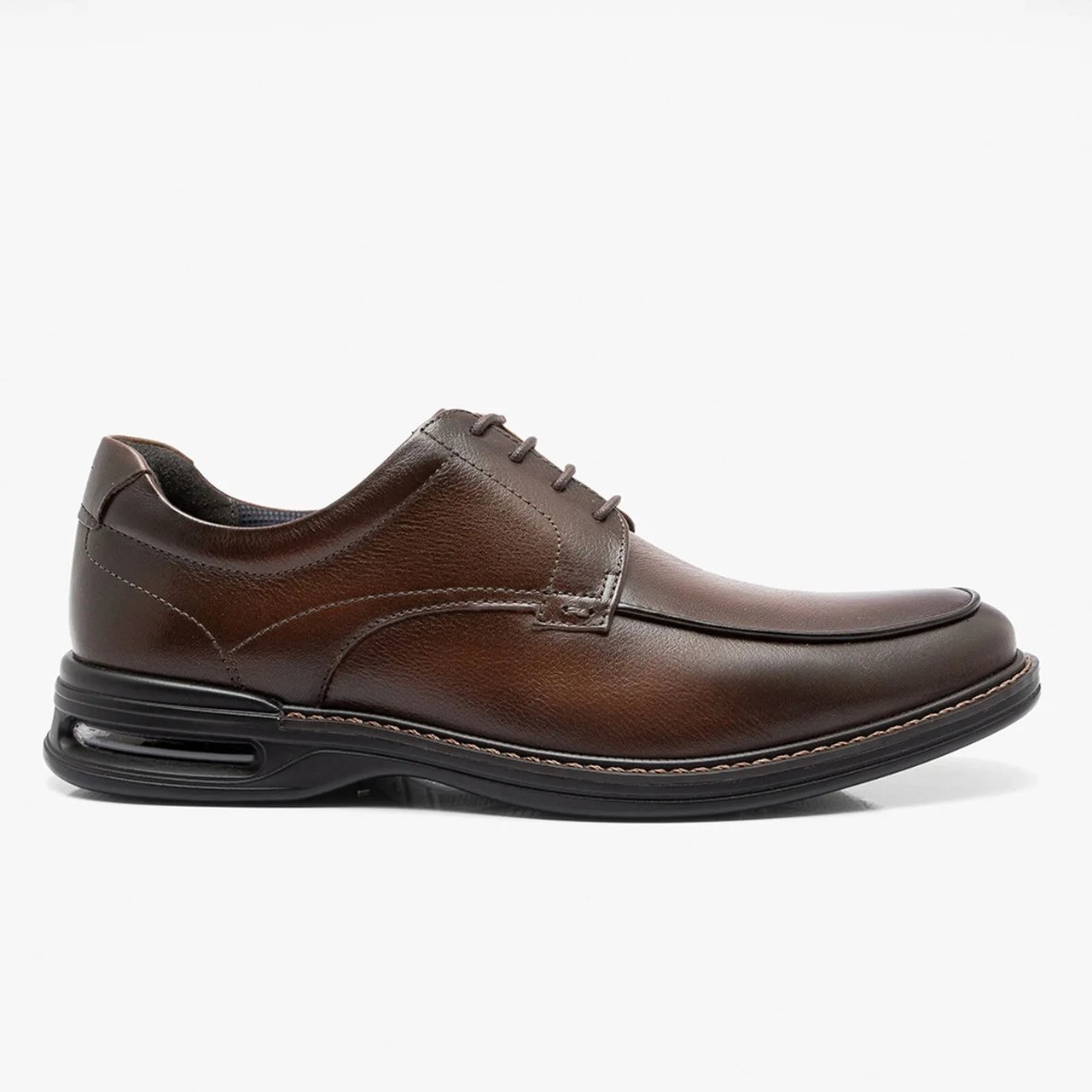 Sapato Democrata Air Magnum Masculino Couro Marrom
