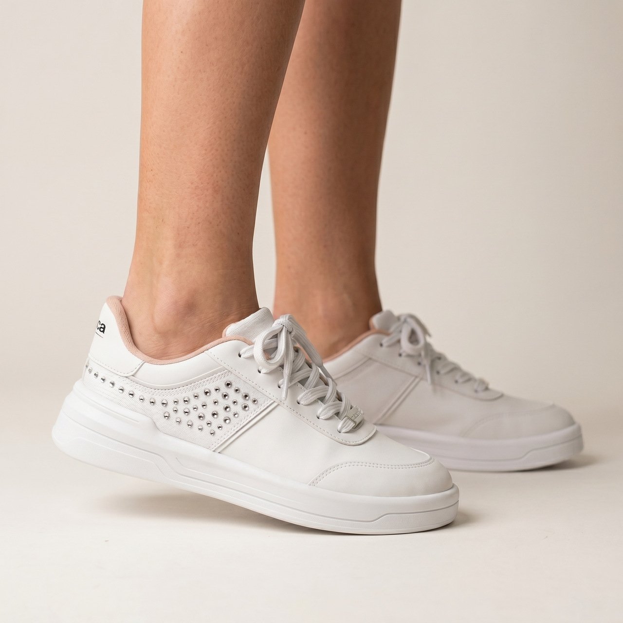 Tênis Moleca Ana Castela Branco Branco 2