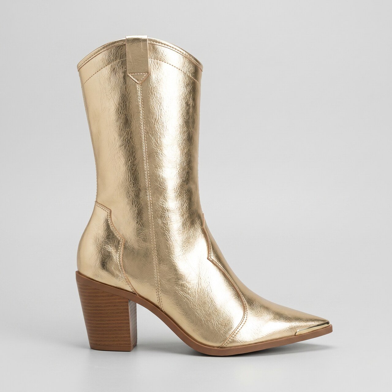 Bota Western Moleca Ana Castela Dourada