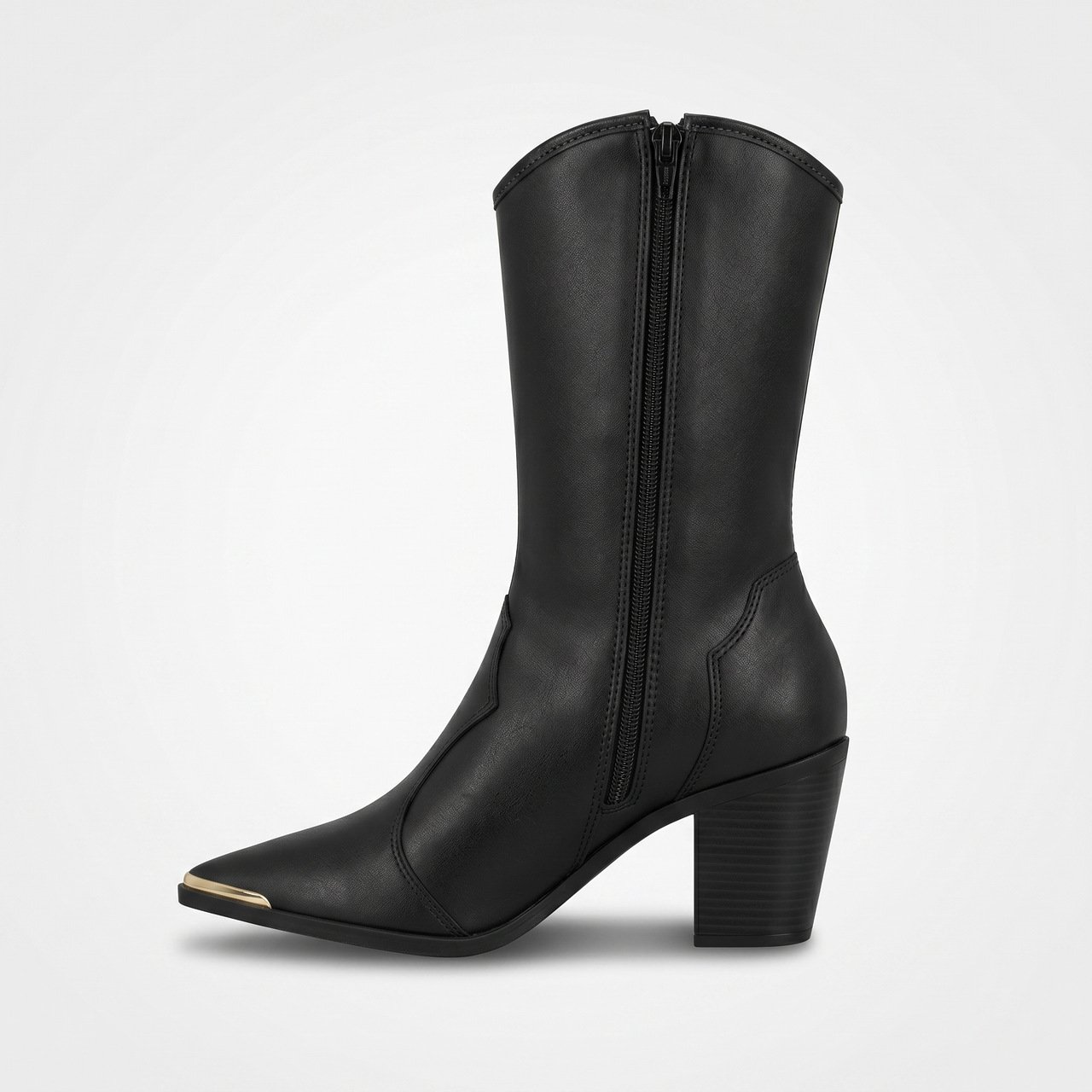 Bota Western Moleca Ana Castela Preta Preto 3