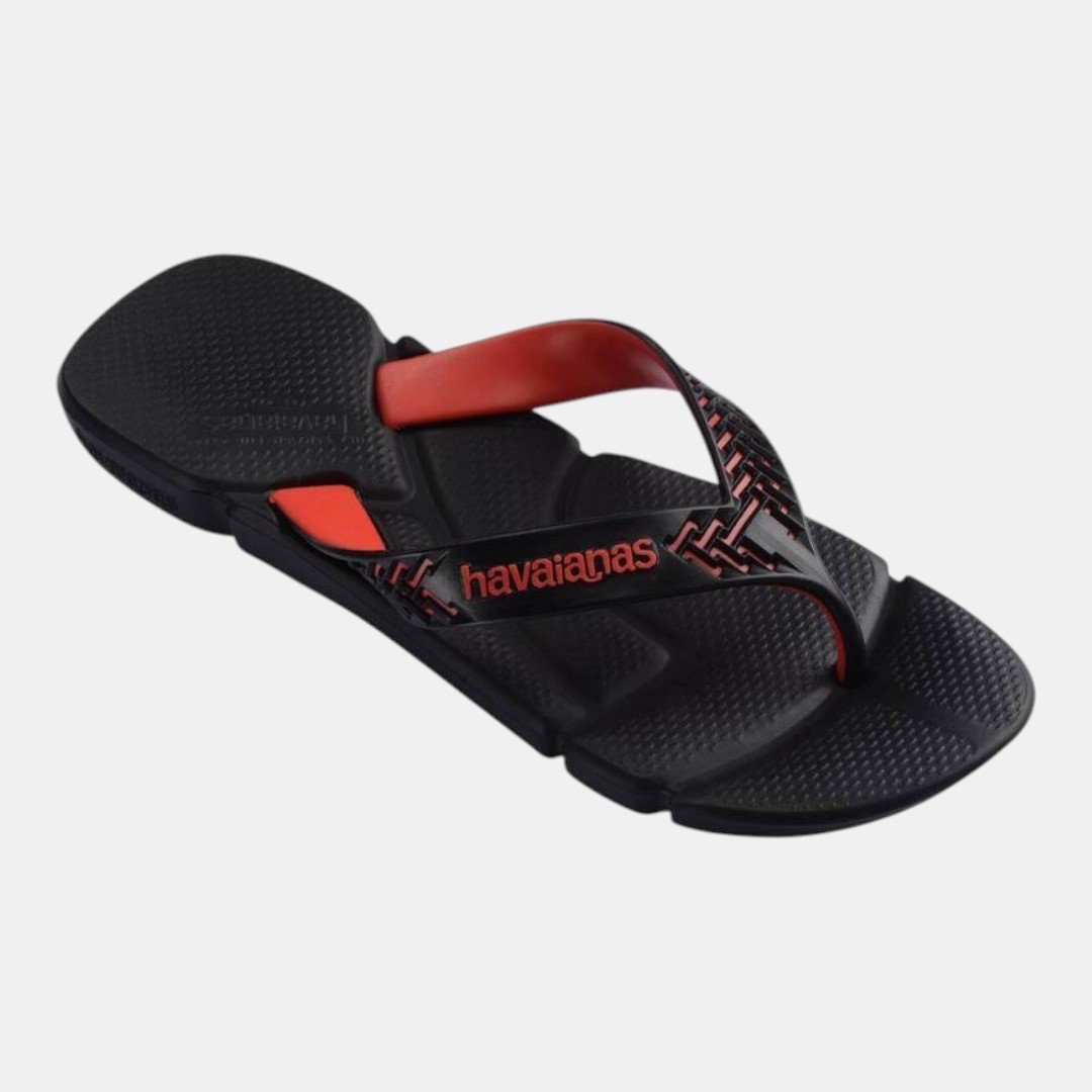Chinelo Havaianas Power 2.0 Preto com Vermelho