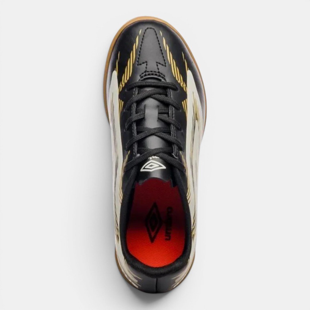 Chuteira Futsal Umbro Invictus Preta Preto 4