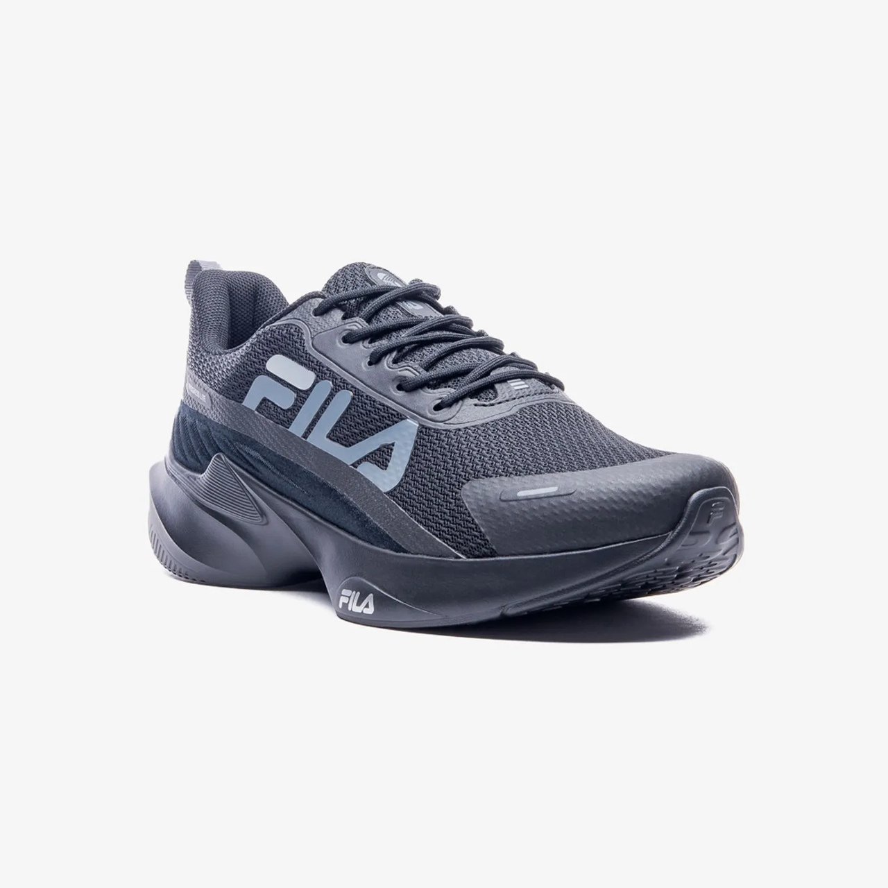 Tênis Fila Progress Lite Masculino Preto Preto 2