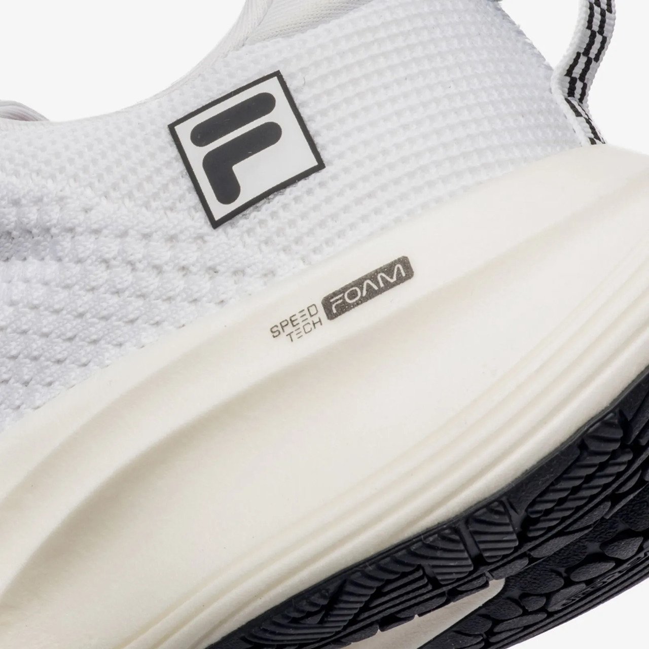 Tênis Fila Racer Speedzone Masculino Branco com Preto Branco/Preto 8