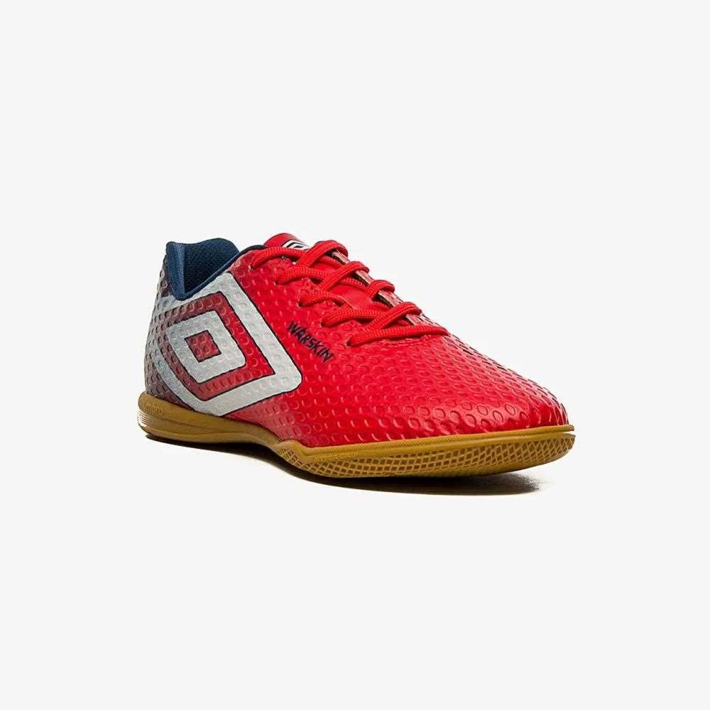 Chuteira Futsal Umbro Warskin Vermelha Vermelho 2