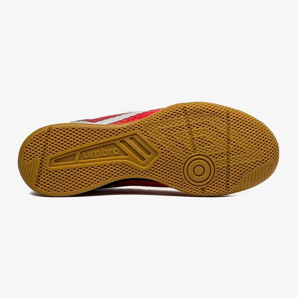 Chuteira Futsal Umbro Warskin Vermelha Vermelho 5
