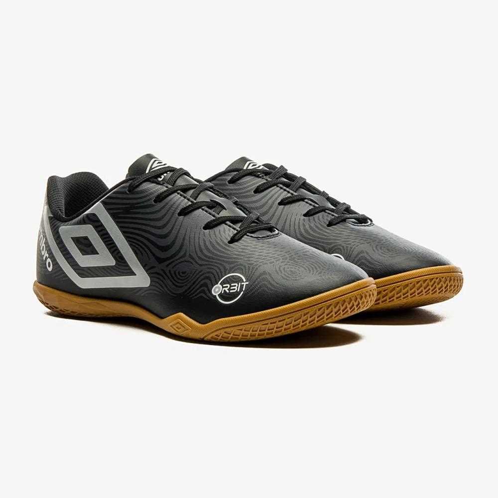 Chuteira Futsal Umbro Orbit Preta Preto 2