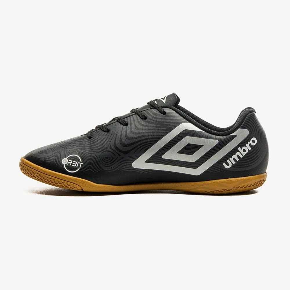 Chuteira Futsal Umbro Orbit Preta Preto 3