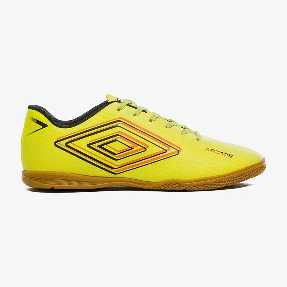 Chuteira Futsal Umbro Arcade Verde Limão