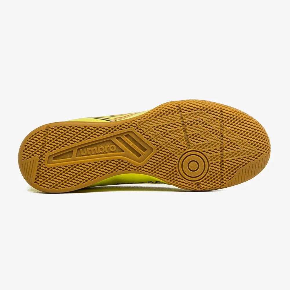 Chuteira Futsal Umbro Arcade Verde Limão Amarelo 5