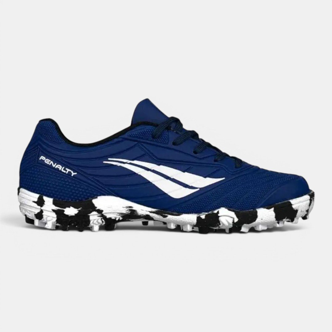 Chuteira Society Infantil Penalty Matis Kids XXI Azul Marinho