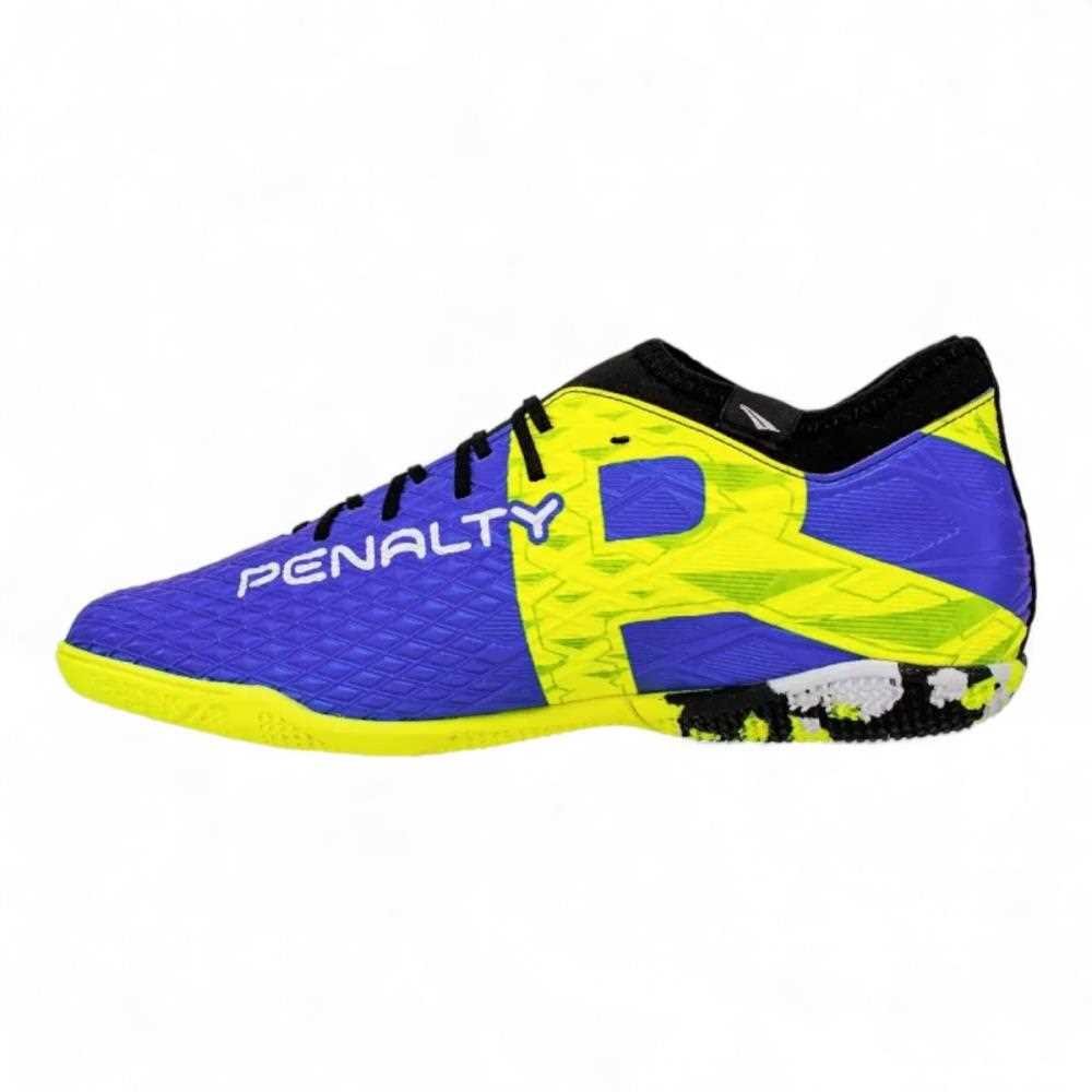 Chuteira Futsal Penalty Rx Locker 3 Azul Azul/Amarelo 2