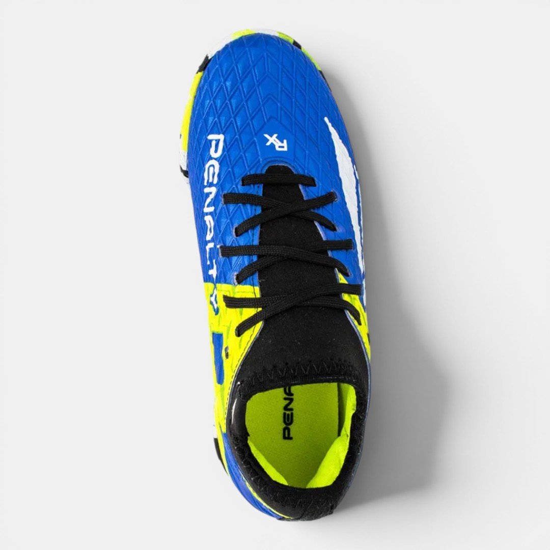 Chuteira Society Infantil Penalty RX Locker 3 Azul Royal Azul 4