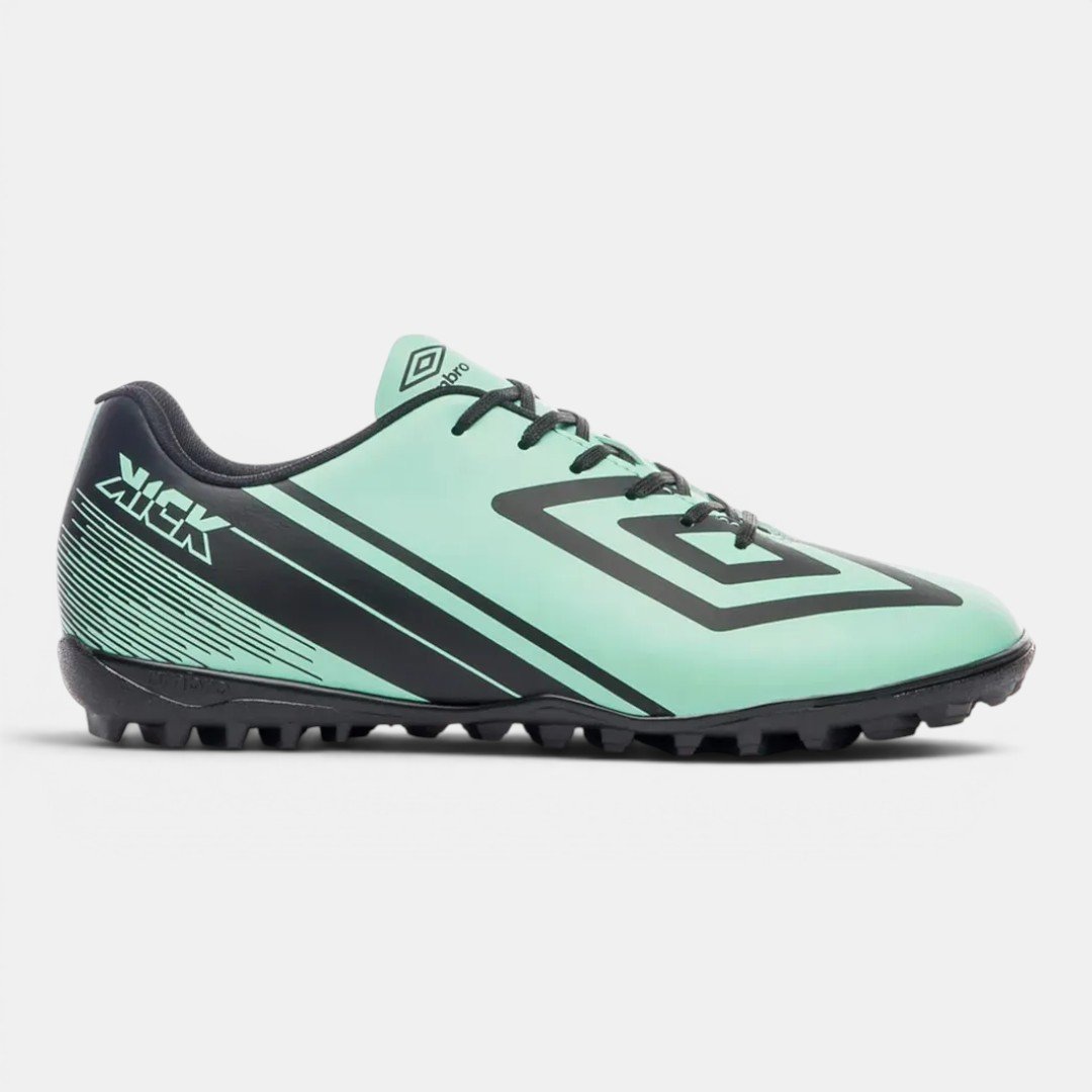 Chuteira Society Umbro Kick Verde Água
