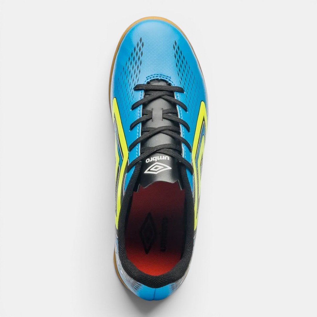 Chuteira Futsal Umbro Fast II Jr Azul Azul 3