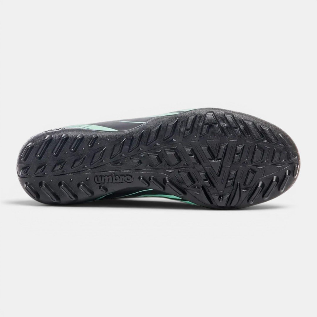 Chuteira Society Infantil Umbro Kick Jr Verde Água Verde 3