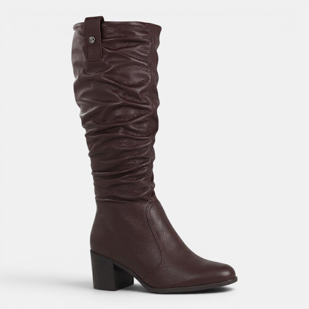Bota Bottero Montaria Slouchy Cano Longo Marrom