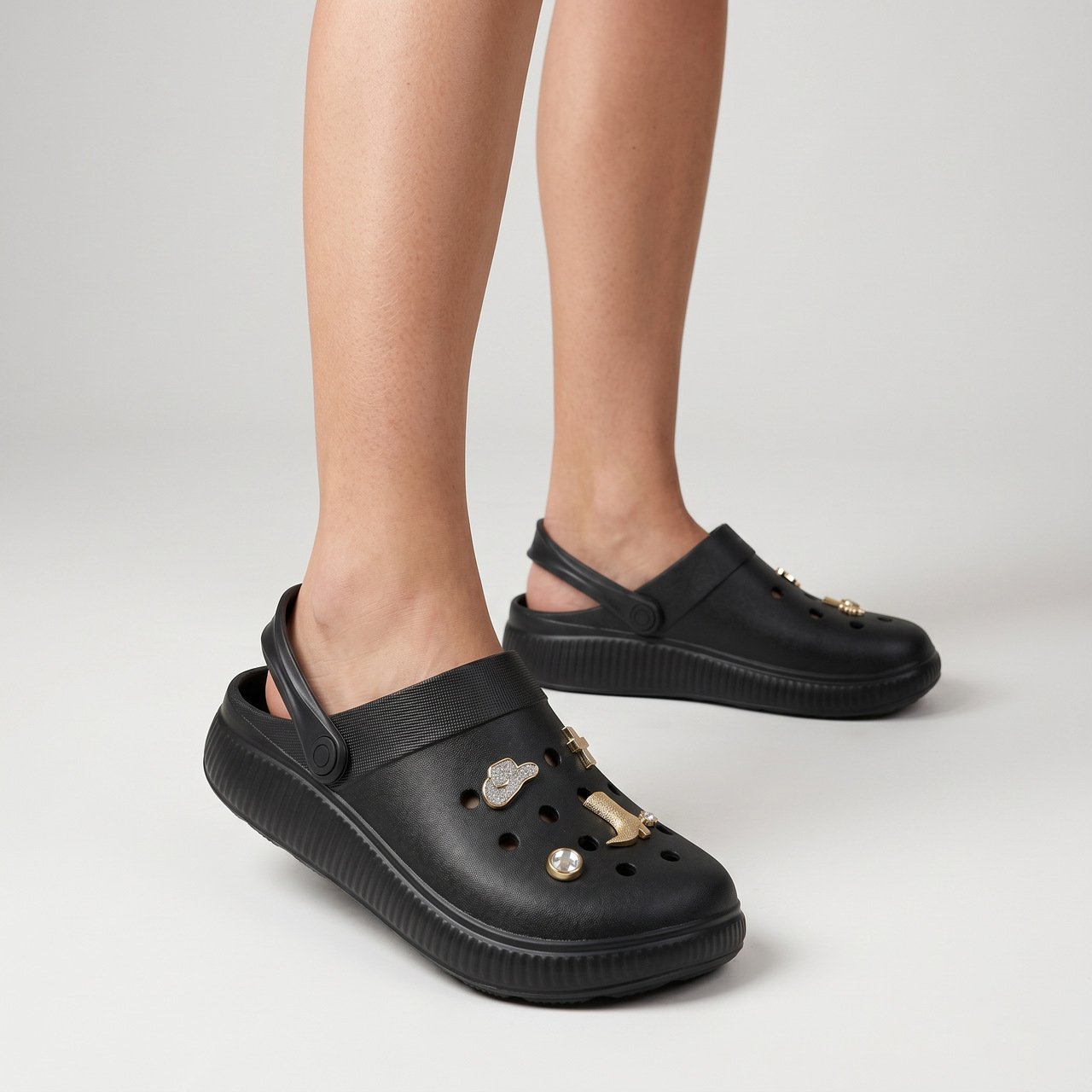 Babuche Moleca Ana Castela Preto Preto 2