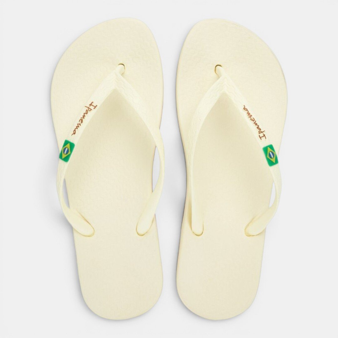 Chinelo Ipanema Anatômica Brasil Bege Manteiga Bege/Marrom 3