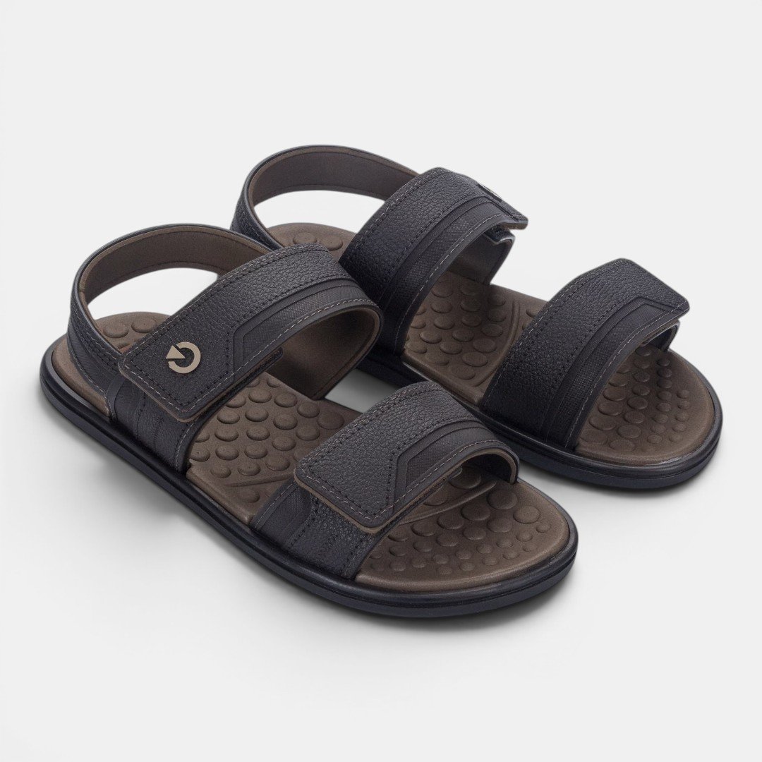 Sandália Masculina Veneto II Cartago Marrom