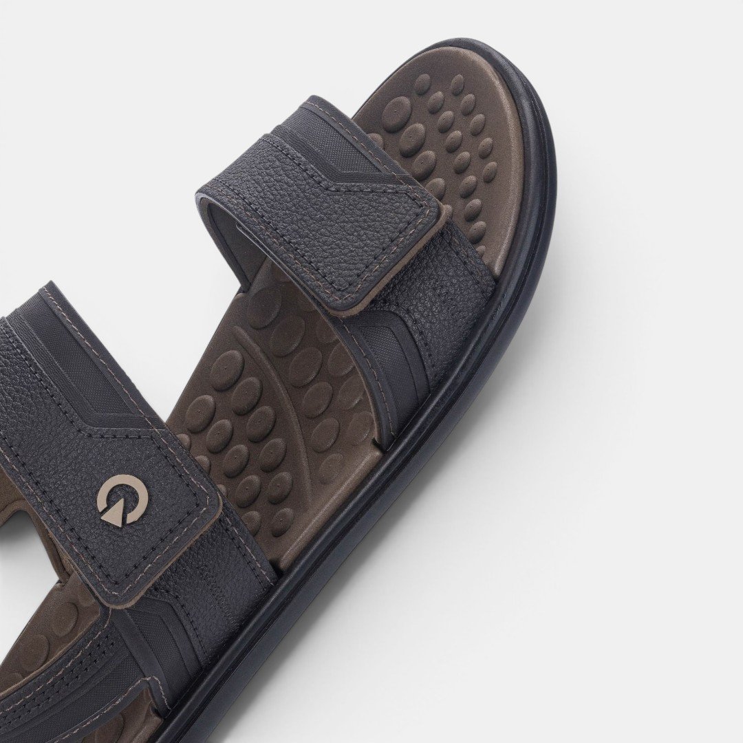 Sandália Masculina Veneto II Cartago Marrom Marrom 3